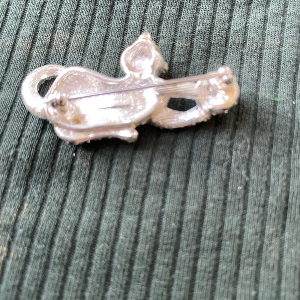 Monet vintage kitty brooch - Picture 4 of 4